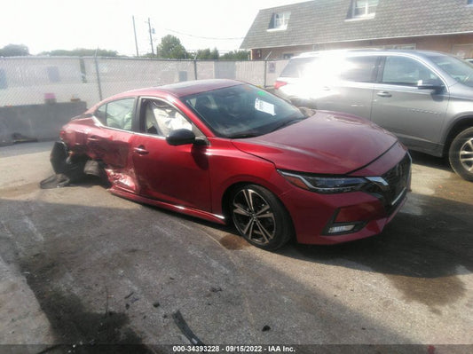 2022 NISSAN SENTRA SR VIN: 3N1AB8DV8NY284545