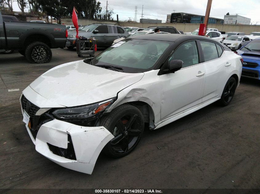 2022 NISSAN SENTRA SR VIN: 3N1AB8DV7NY258146