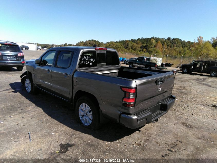 2022 NISSAN FRONTIER SV VIN: 1N6ED1EJ1NN651002