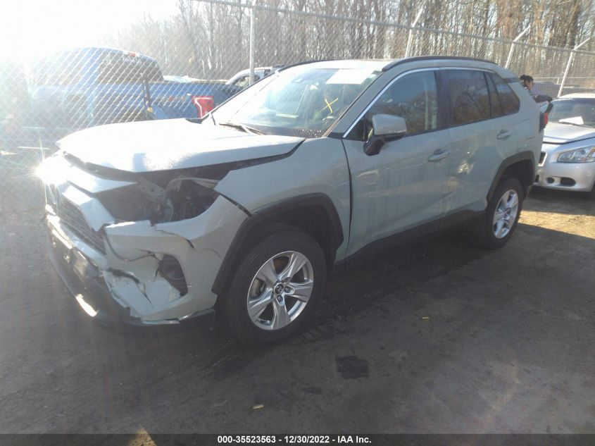 2020 TOYOTA RAV4 XLE VIN: 2T3P1RFV9LW121595