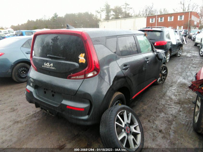 2022 KIA SOUL TURBO VIN: KNDJ53AF5N7805372