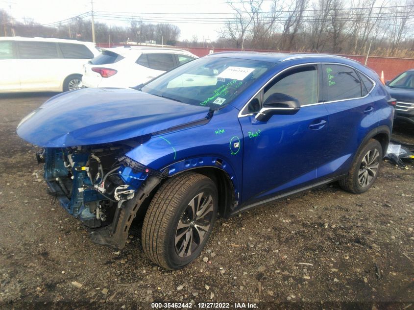 2021 LEXUS NX NX 300 F SPORT VIN: JTJSARDZ2M2264153