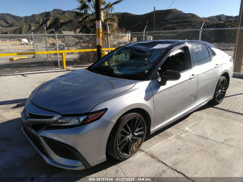 2022 TOYOTA CAMRY XSE VIN: 4T1K61AK5NU020771