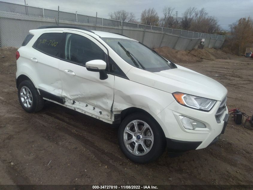 2020 FORD ECOSPORT SE VIN: MAJ6S3GL5LC384727