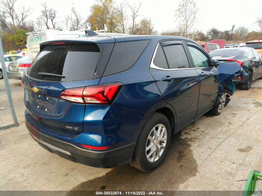 2022 CHEVROLET EQUINOX LT VIN: 3GNAXUEV1NS222663