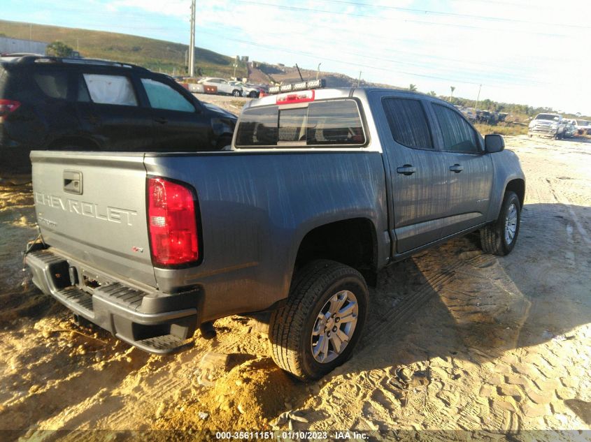 2022 CHEVROLET COLORADO 2WD LT VIN: 1GCGSCEN1N1233112