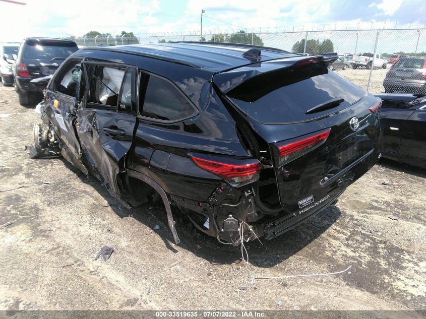 2021 TOYOTA HIGHLANDER XSE VIN: 5TDJZRAH8MS081514