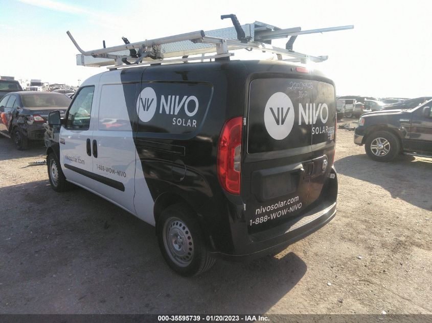 2022 RAM PROMASTER CITY WAGON VIN: ZFBHRFAB6N6W38062