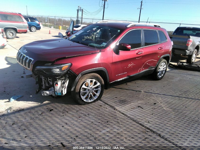 2020 JEEP CHEROKEE LATITUDE VIN: 1C4PJLCB4LD615187