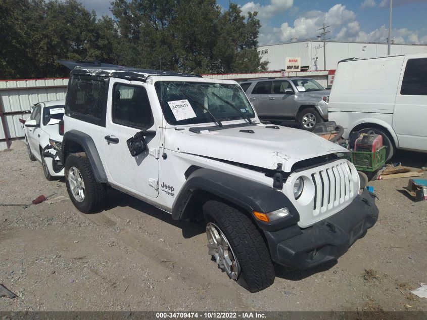 2020 JEEP WRANGLER SPORT S VIN: 1C4GJXAN2LW181098