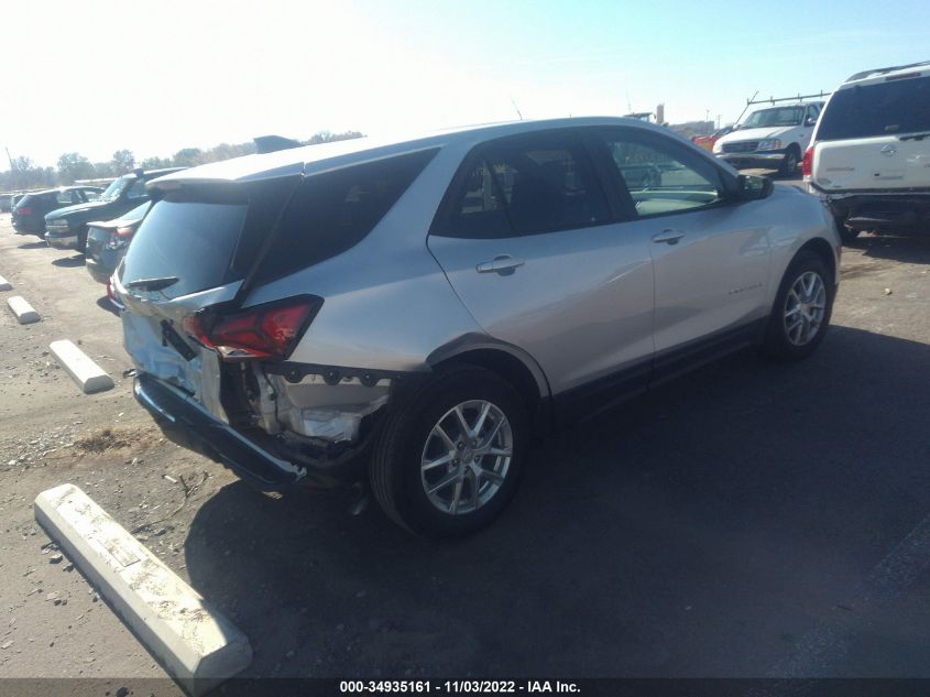 2022 CHEVROLET EQUINOX LS VIN: 3GNAXHEV3NS101060
