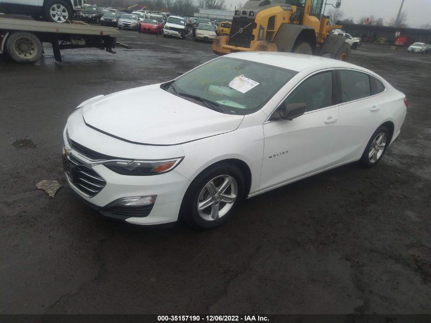 2020 CHEVROLET MALIBU LS VIN: 1G1ZB5ST2LF127560