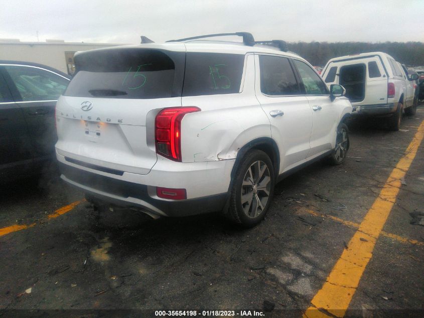 2022 HYUNDAI PALISADE SEL VIN: KM8R44HEXNU384108