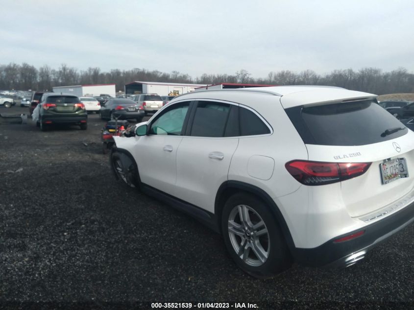 2021 MERCEDES-BENZ GLA GLA 250 VIN: W1N4N4HB8MJ169126