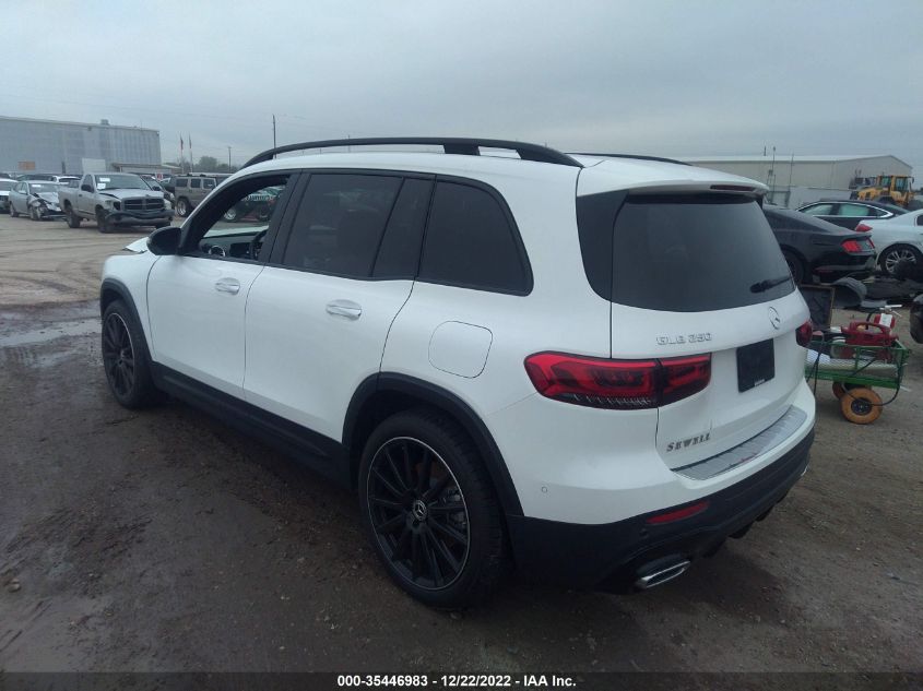 2022 MERCEDES-BENZ GLB GLB 250 VIN: W1N4M4GB8NW173699