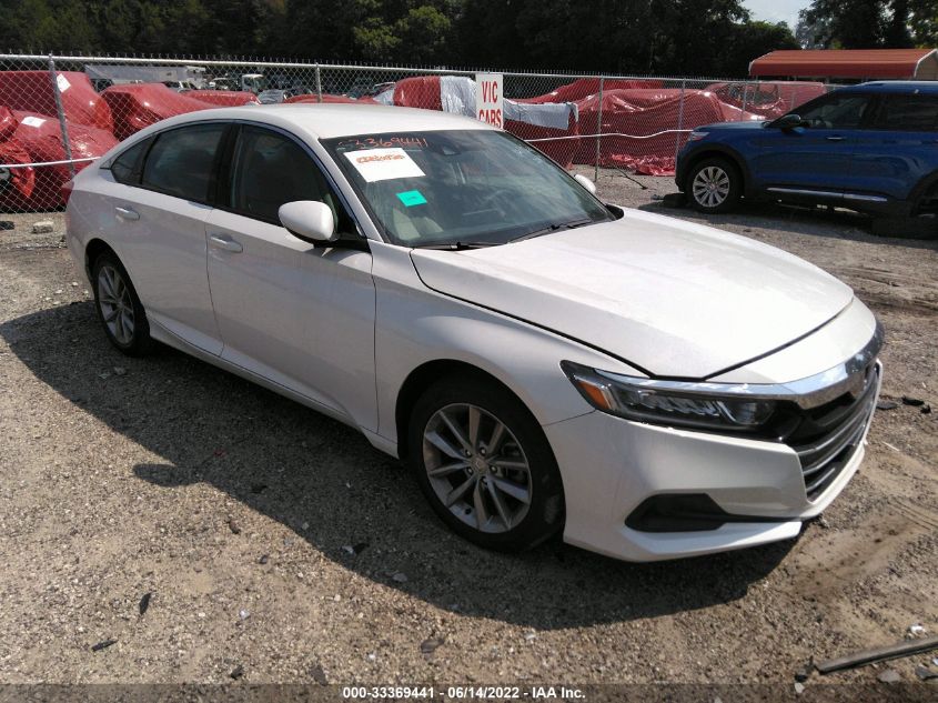 2021 HONDA ACCORD SEDAN LX VIN: 1HGCV1F19MA002819