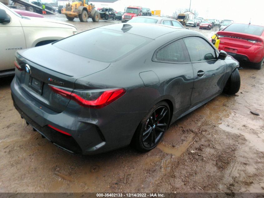 2021 BMW 4 SERIES M440I XDRIVE VIN: WBA13AR02MCF42709