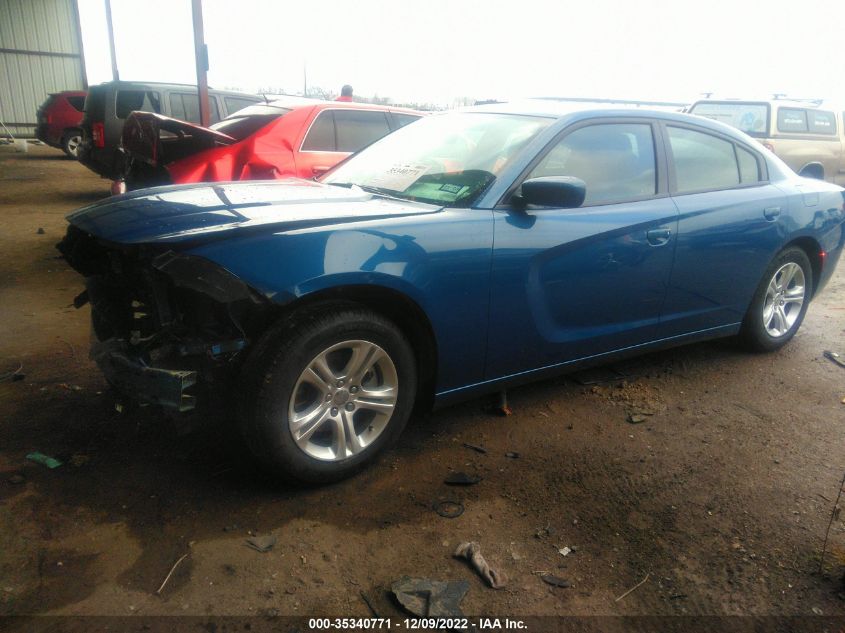 2021 DODGE CHARGER SXT VIN: 2C3CDXBG6MH643611