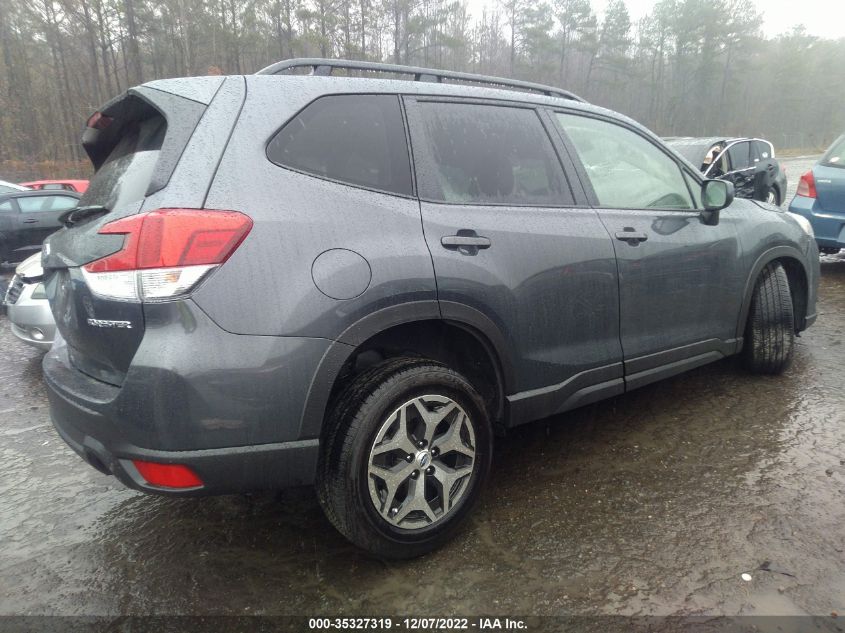 2022 SUBARU FORESTER PREMIUM VIN: JF2SKADC8NH483180