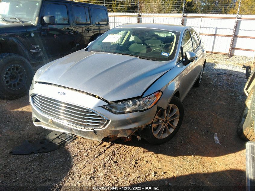 2020 FORD FUSION SE VIN: 3FA6P0HDXLR260980