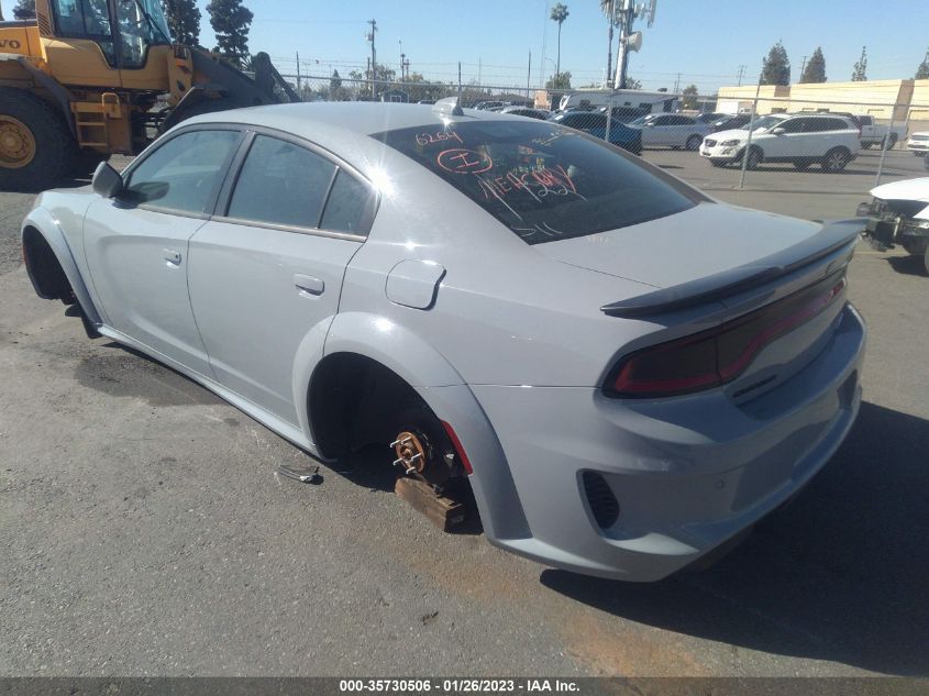 2021 DODGE CHARGER SCAT PACK WIDEBODY VIN: 2C3CDXGJ5MH648402