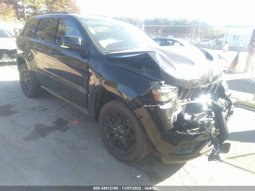 2021 JEEP GRAND CHEROKEE LIMITED X VIN: 1C4RJFBG7MC652099