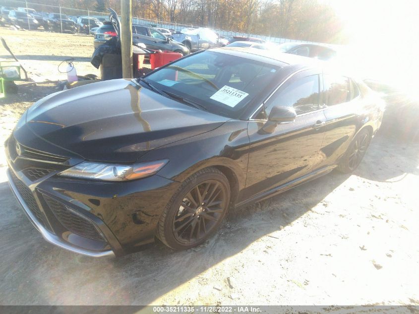 2022 TOYOTA CAMRY V6 VIN: 4T1KZ1AK0NU069772