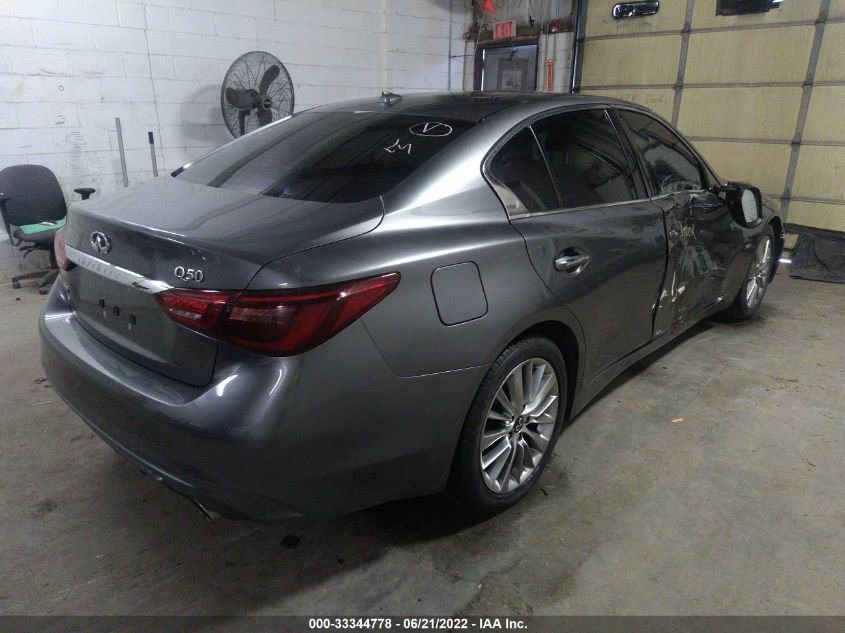 2020 INFINITI Q50 3.0T LUXE VIN: JN1EV7AR8LM255525