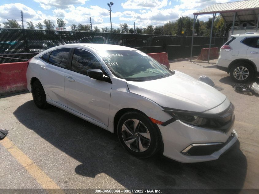 2021 HONDA CIVIC SEDAN LX VIN: 2HGFC2F67MH550386