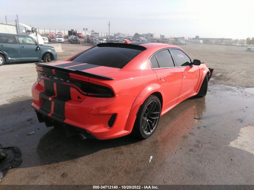 2021 DODGE CHARGER SCAT PACK WIDEBODY VIN: 2C3CDXGJ9MH591427