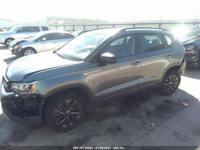 2022 VOLKSWAGEN TAOS S VIN: 3VVDX7B29NM012285