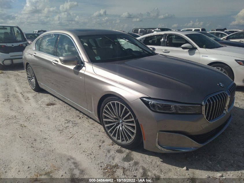 2021 BMW 7 SERIES 740I VIN: WBA7T2C03MCF81513