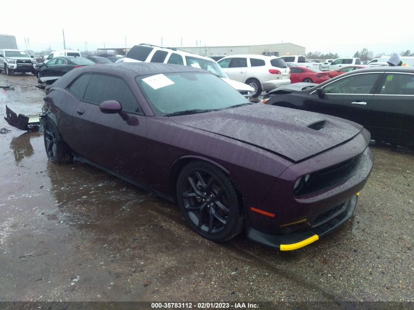 2022 DODGE CHALLENGER GT VIN: 2C3CDZJG4NH215521