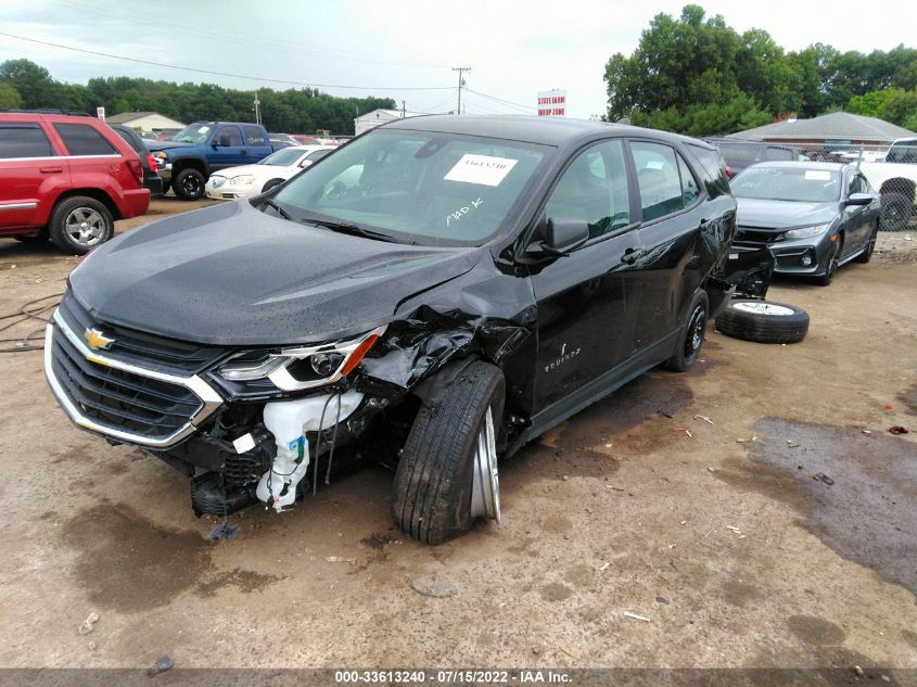 2021 CHEVROLET EQUINOX LS VIN: 2GNAXHEV5M6135840