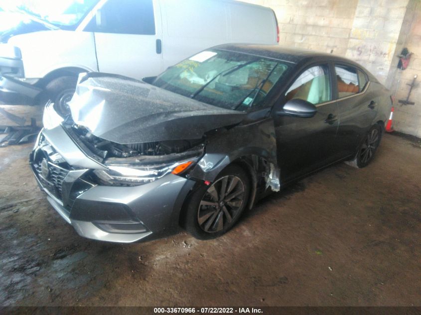 2020 NISSAN SENTRA SV VIN: 3N1AB8CV1LY230843