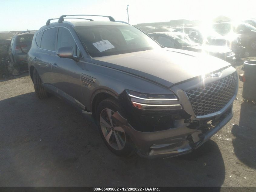 2022 GENESIS GV80 VIN: KMUHB4SB7NU095222