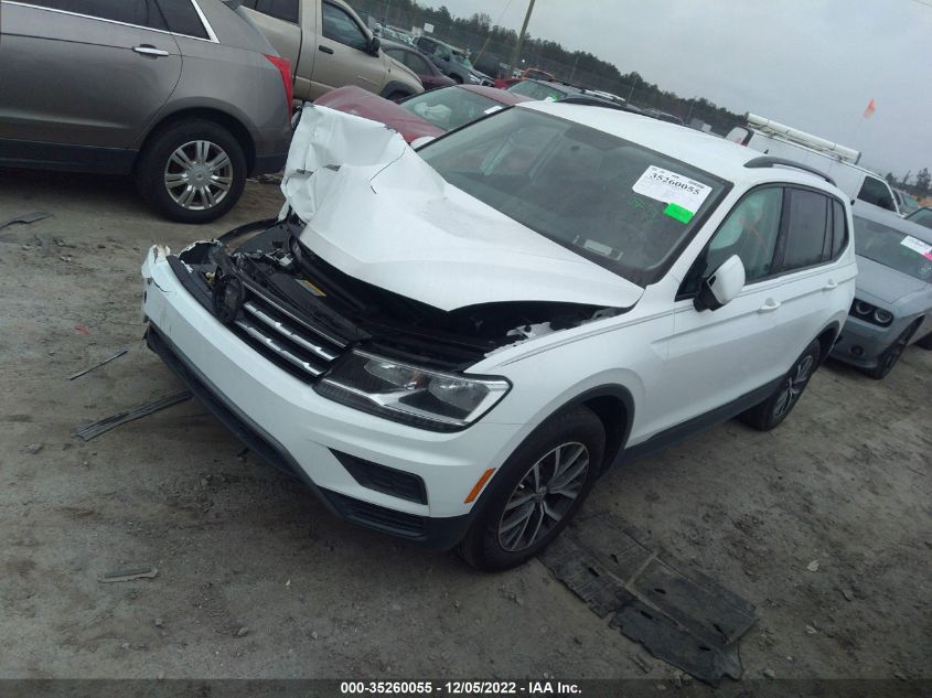 2021 VOLKSWAGEN TIGUAN S VIN: 3VV1B7AX0MM029375