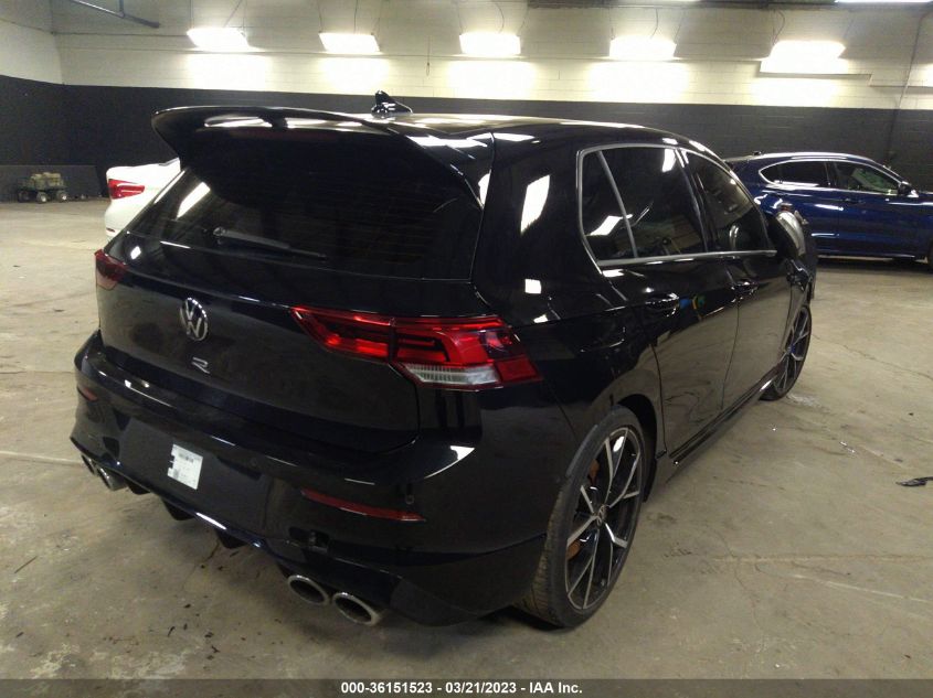 2022 VOLKSWAGEN GOLF R VIN: WVWEB7CD3NW168047