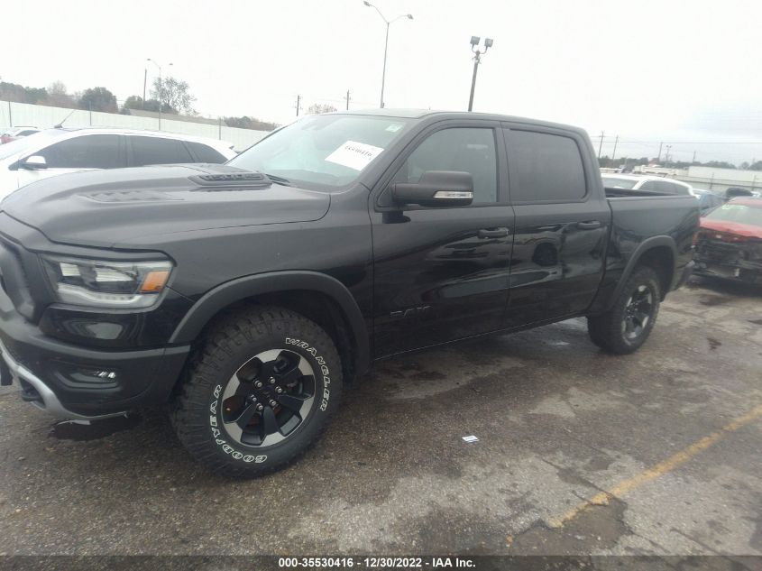 2022 RAM 1500 REBEL VIN: 1C6SRFLT9NN342779