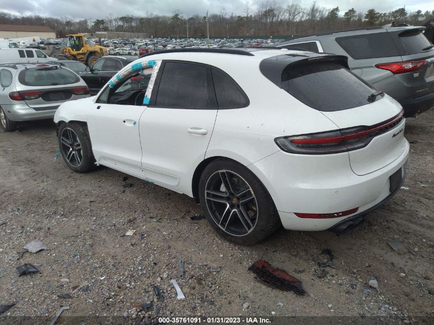 2021 PORSCHE MACAN TURBO VIN: WP1AF2A53MLB60336