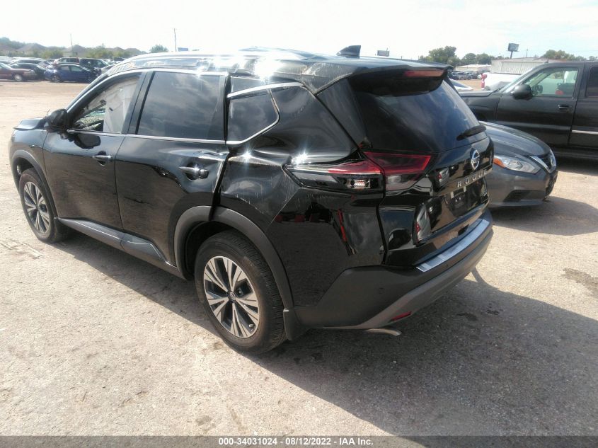 2021 NISSAN ROGUE SV VIN: 5N1AT3BAXMC747639
