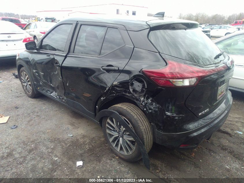 2022 NISSAN KICKS SV VIN: 3N1CP5CV2NL494775