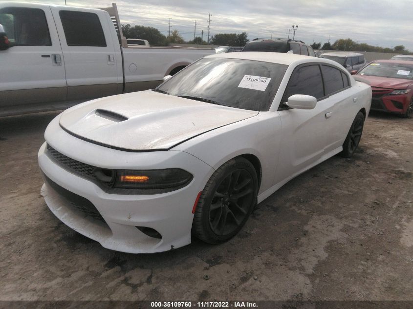 2020 DODGE CHARGER SCAT PACK VIN: 2C3CDXGJ7LH111609