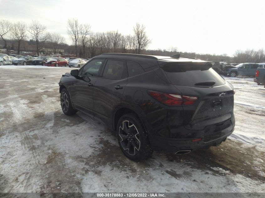2021 CHEVROLET BLAZER RS VIN: 3GNKBKRS7MS544570