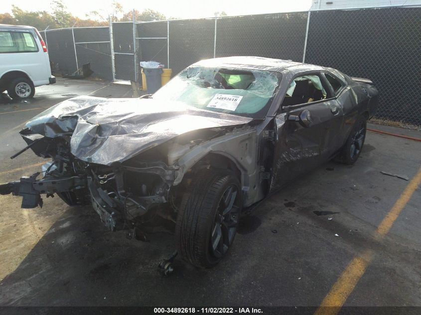 2022 DODGE CHALLENGER R/T VIN: 2C3CDZBT7NH109270