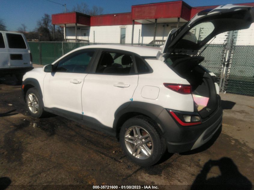 2022 HYUNDAI KONA SE VIN: KM8K22AB6NU765353