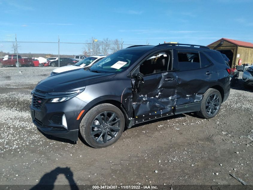 2022 CHEVROLET EQUINOX RS VIN: 2GNAXMEVXN6116467