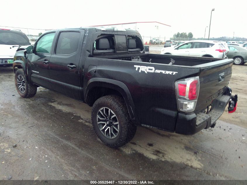 2022 TOYOTA TACOMA 2WD SR5/TRD SPORT VIN: 3TMAZ5CN8NM184364