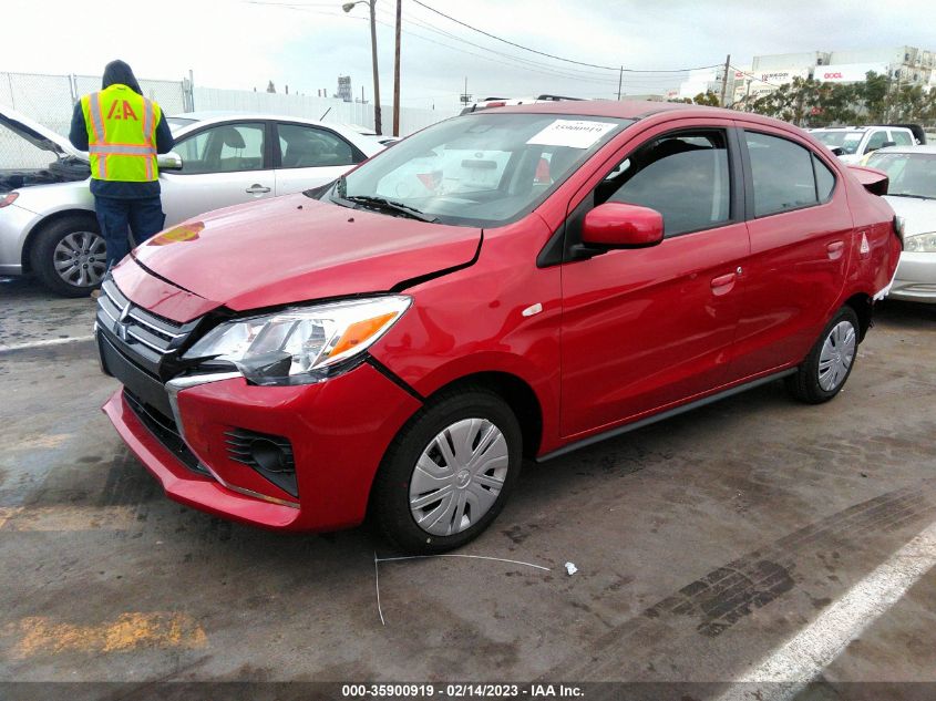 2023 MITSUBISHI MIRAGE G4 ES/LE/BLACK EDITION VIN: ML32FUFJ6PHF01104