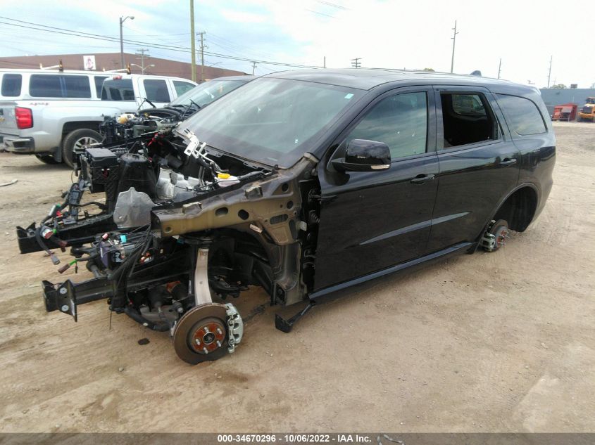 2021 DODGE DURANGO R/T VIN: 1C4SDJCT1MC644247